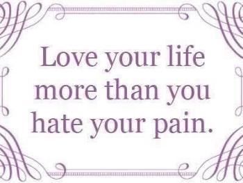 Pain, love