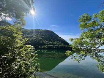 Segrino lake.
