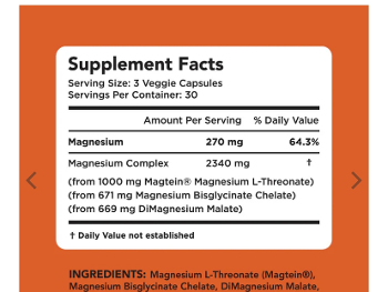 Magnesium label