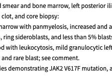 comments from pathologists