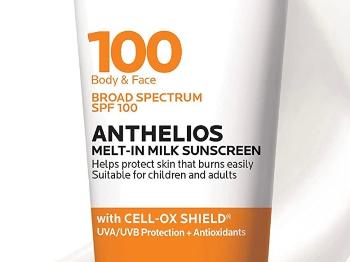 100 SPF sunscreen 