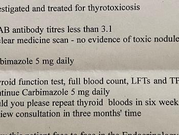 Further information on tests