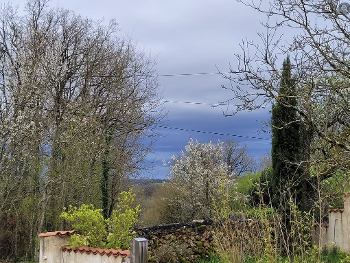 Black clouds from Easter