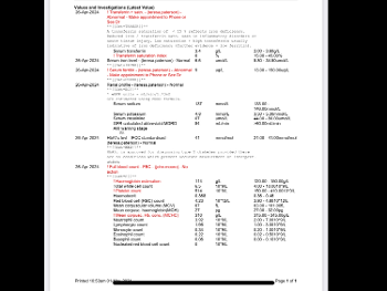 Blood test 