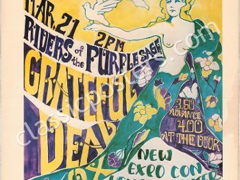 March 1971 Grateful Dead poster