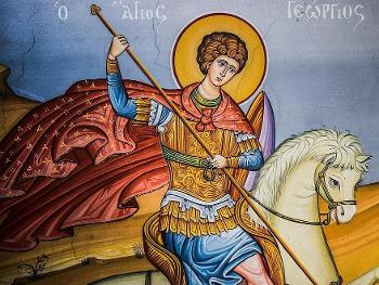 Saint George, the The soldier who died was resurrected three times.