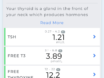 Tests results 