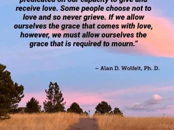 Wise words about love and grief