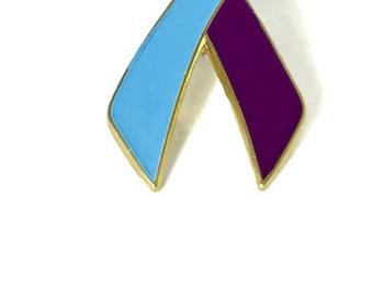 Suicide prevention ribbon 