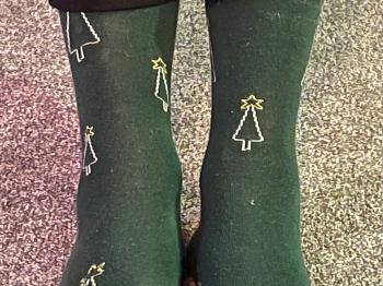 Christmas Tree Socks