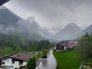 Rain in the mountains