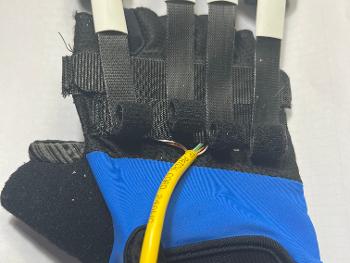 Picture of vibratory gloves