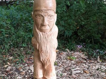 Woodland carving