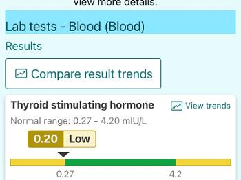 3rd set of blood results