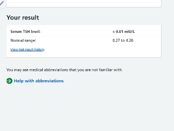 Blood Test Results 