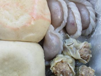 Char siu bao(Chinese BBQ pork in Bun) Gok jai ands Siu Mai dumpling