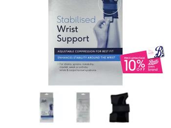 Wrist support brace. 