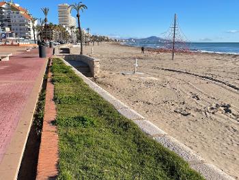 Seafront promenade at Peñíscola, Spain