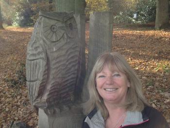 Owl carvings
