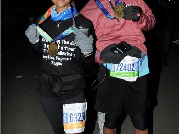 NYC marathon finishers 🏃🗽💙