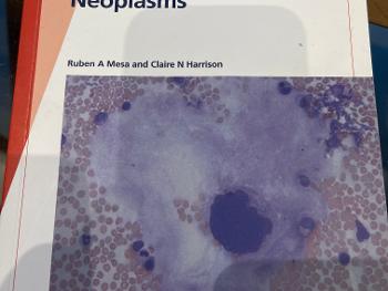 Picture of a book about MPN’s. 