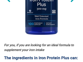 Iron protein plus