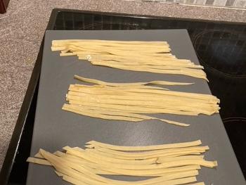 My first fresh made pasta